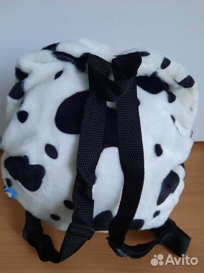 Новый рюкзак игрушка Бычок меховой