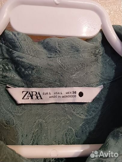 Блузка zara оверсайз,стиль Бохо