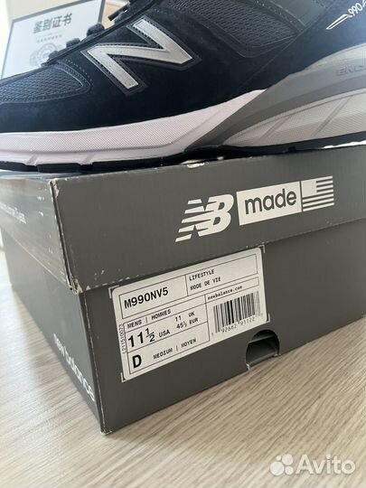 Кроссовки new balance 990v5 оригинал