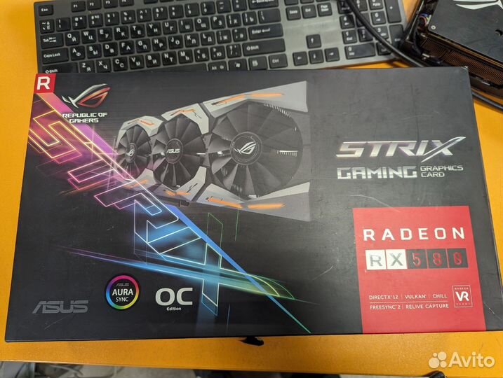 Видеокарта radeon rx 580 8 гб