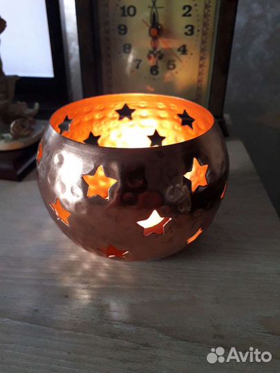 Набор подсвечников.медь.Винтаж.20 в