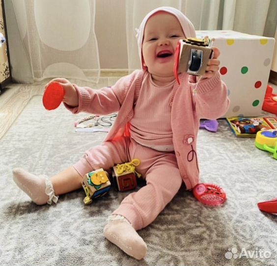 Развивающие игрушки Бизикубики дорожные