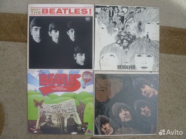 Винил beatles harrison mccartney Starr