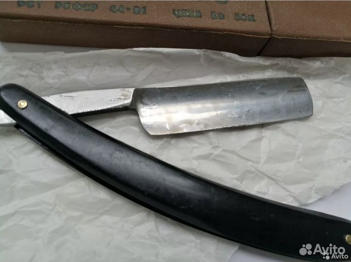 Опасная бритва Утро завод Стиз 70х годов новая