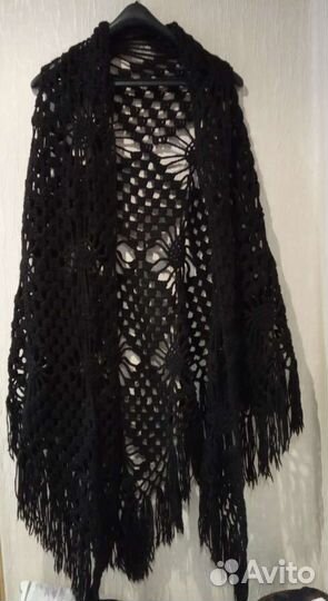 Шаль ручная работа