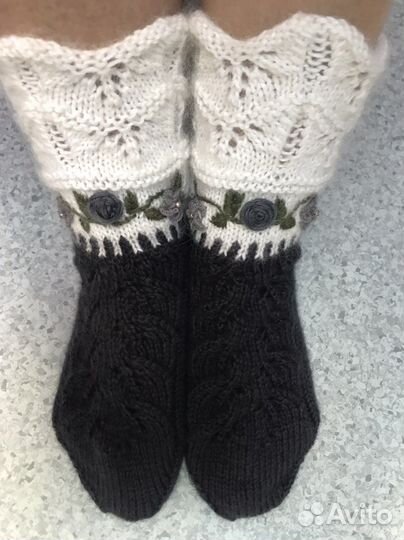 Ажурные носки женские