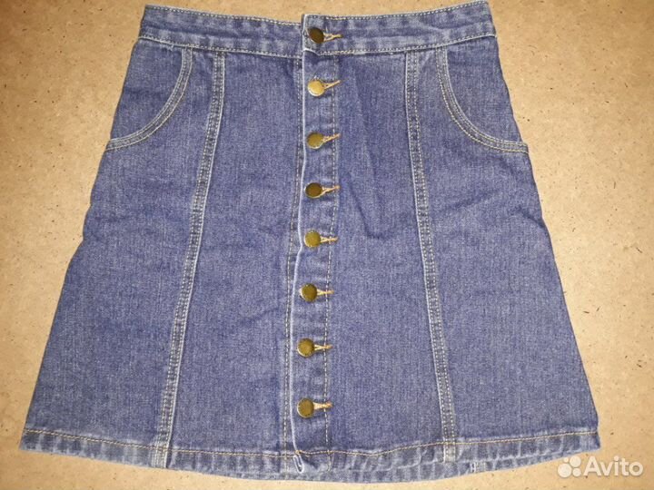 Юбка джинсовая