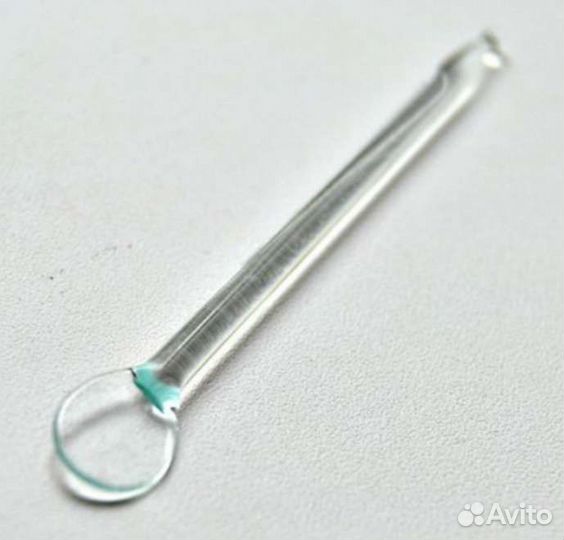 Лопаточка стеклянная лабораторная 90 мм