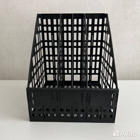 Подставка лоток для бумаг вертикальный 4 секции