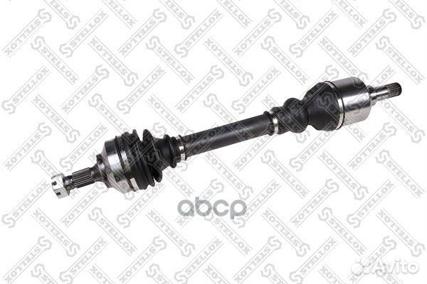 Привод левый 630mm 21731 peugeot 307 перед Stellox