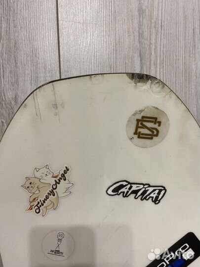 Сноуборд capita, комплект