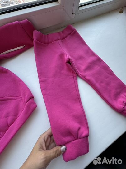 Костюм на девочку теплый новый размер 86