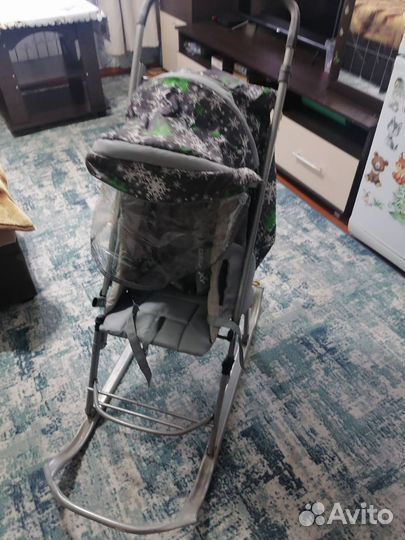 Коляска санки