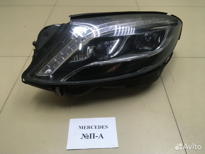 Фара левая Mercedes W222