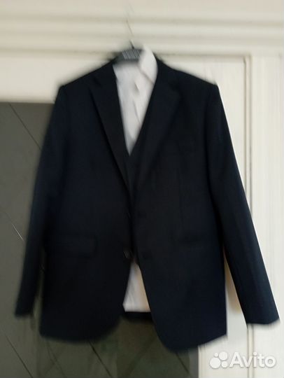 Школьный костюм для мальчика 134 синий