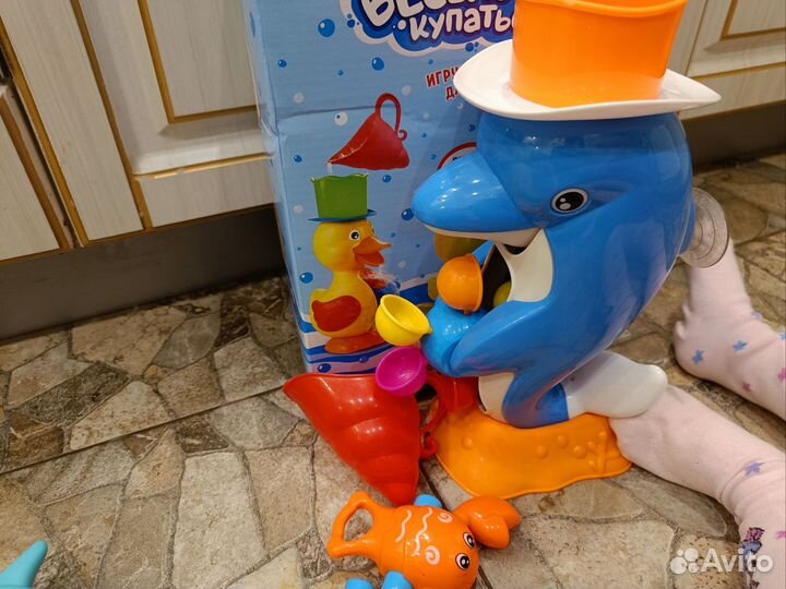 Игрушки для купания в ванной