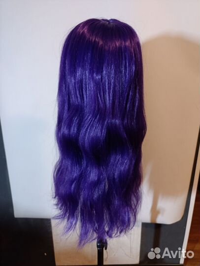 Парик фиолетовый