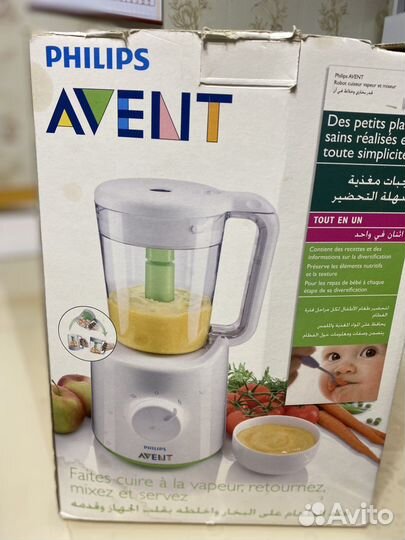 Пароварка блендер philips avent 2 в 1