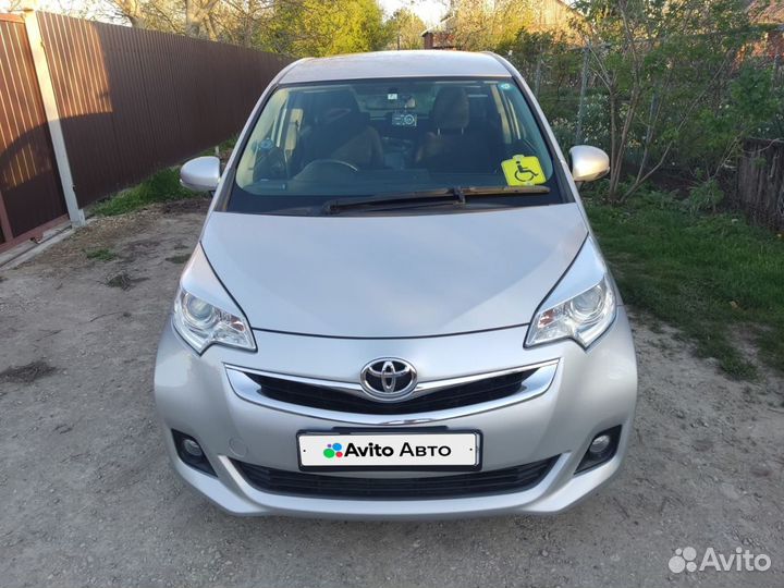 Toyota Ractis 1.3 CVT, 2015, 157 000 км