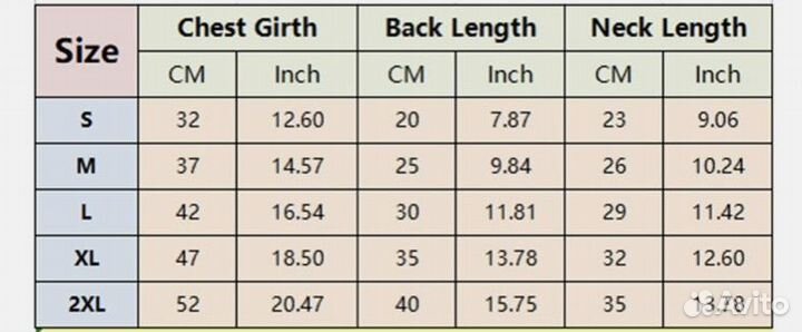 Одежда для собак