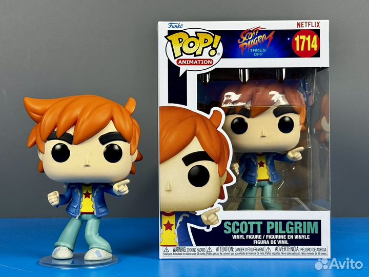 Funko Pop Animation 1714 Scott Pilgrim Takes Off