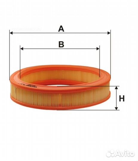 Filtron AR255 Фильтр воздушный ford