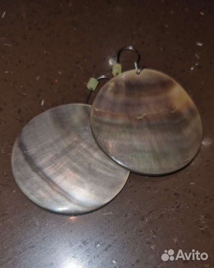 Серьги с перламутром