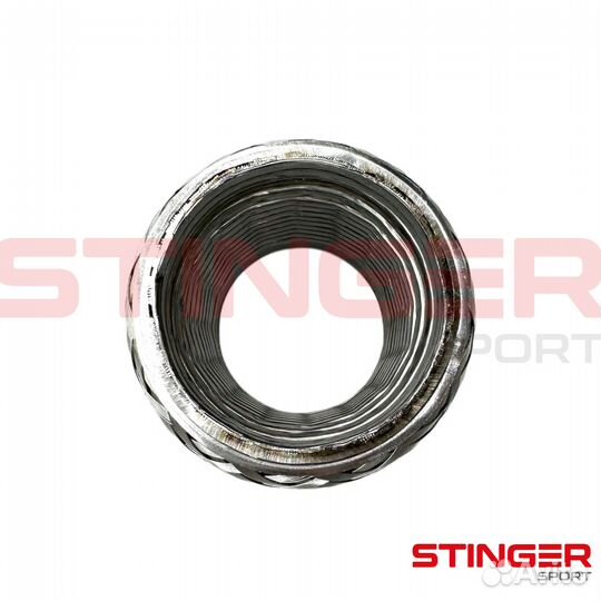 Гофра глушителя 50x100 (трехслойная усиленная)