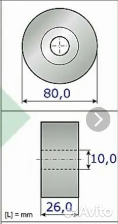 Ролик натяжной ina УАЗ 40906 с 2016 года