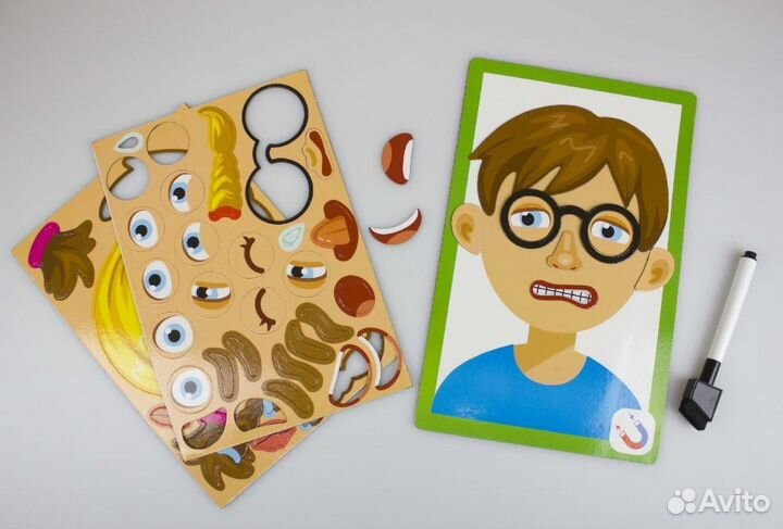 Новая магнитная игра Эмоции