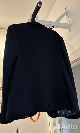 Пиджак темно-синий M-L