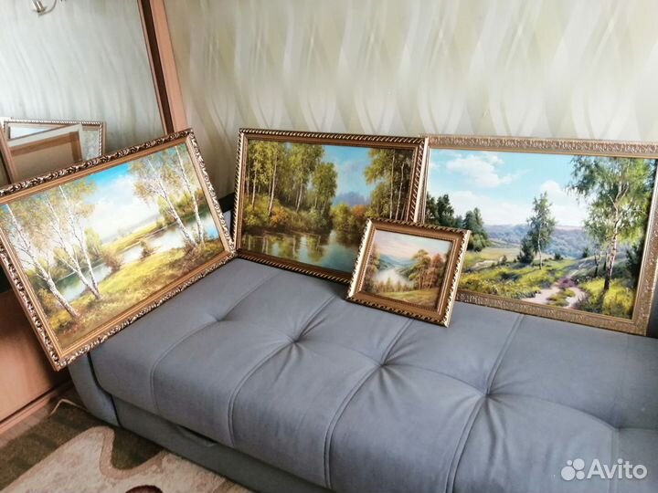 Интерьерная картина бу