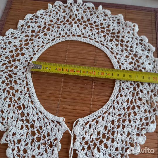 Воротник вязаный крючком