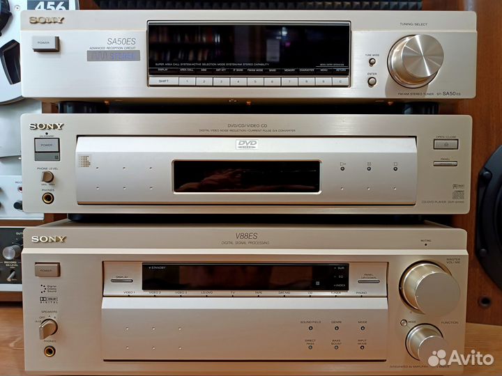 Sony ES шампань