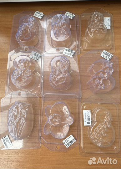 Формы пластиковые для мыла