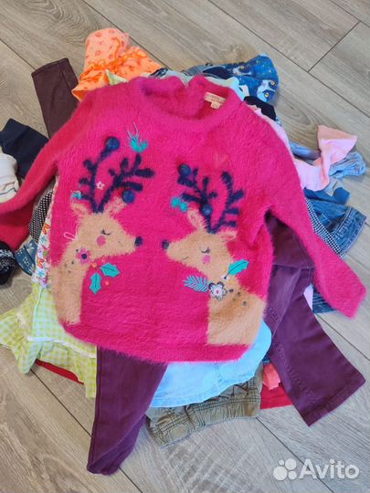 Вещи на девочку пакетом 92-98