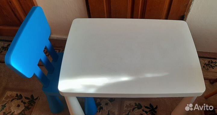 Детский стол и стул IKEA