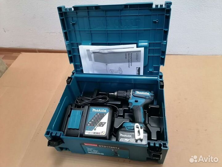 Шуруповерт Makita DDF485 (1x3.0Ah, зу, Makpac)