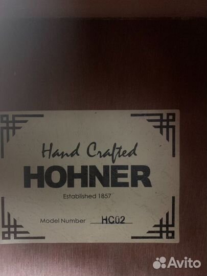 Гитара hohner hc 02
