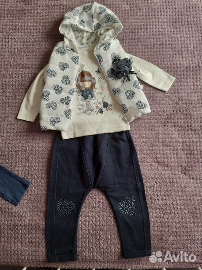 Пакет вещей на девочку 12-18 месяцев