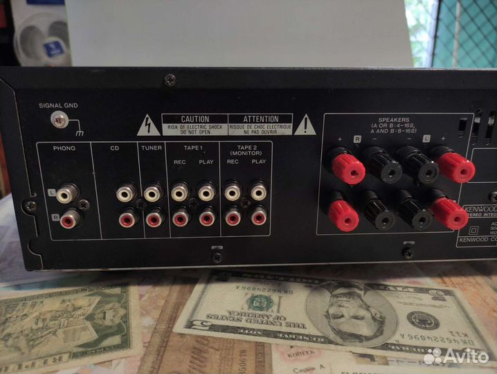 Усилитель kenwood KA-1080