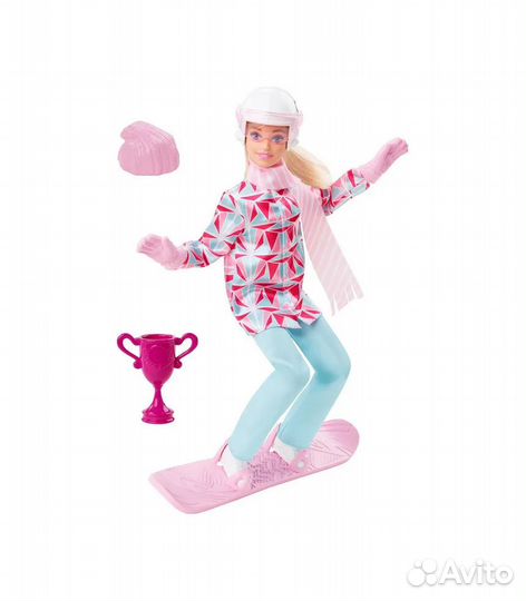 Кукла Barbie Winter Sport Сноубордистка, (HCN32)