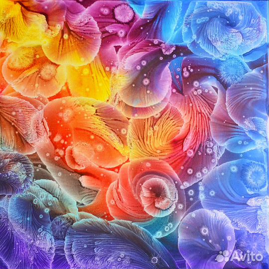 Абстрактная картина для интерьера и декора