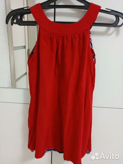 Сарафан для девочки двусторонний. 110-116 см