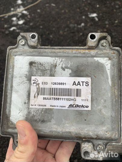 Эбу двигателя Opel Astra J A16LET