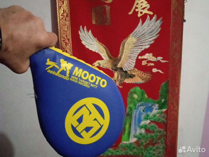 Боксерские лапы кожа