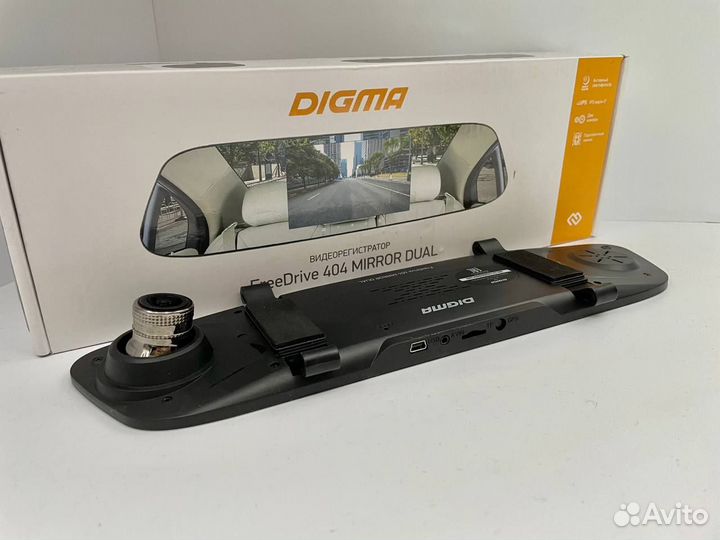 Видеорегистратор Digma FreeDrive 404 Mirror Dual
