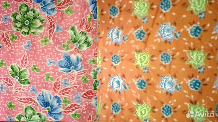 Поплин, ситец времен СССР