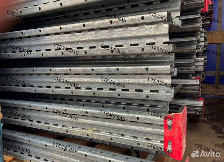 Складские стеллажи паллетные Логоплан б/у лот 1686