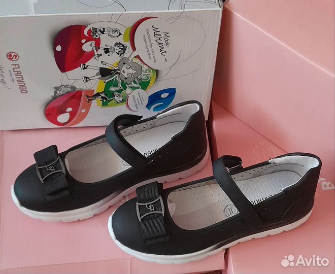 Flamingo,туфли новые,р.35(22,5см)